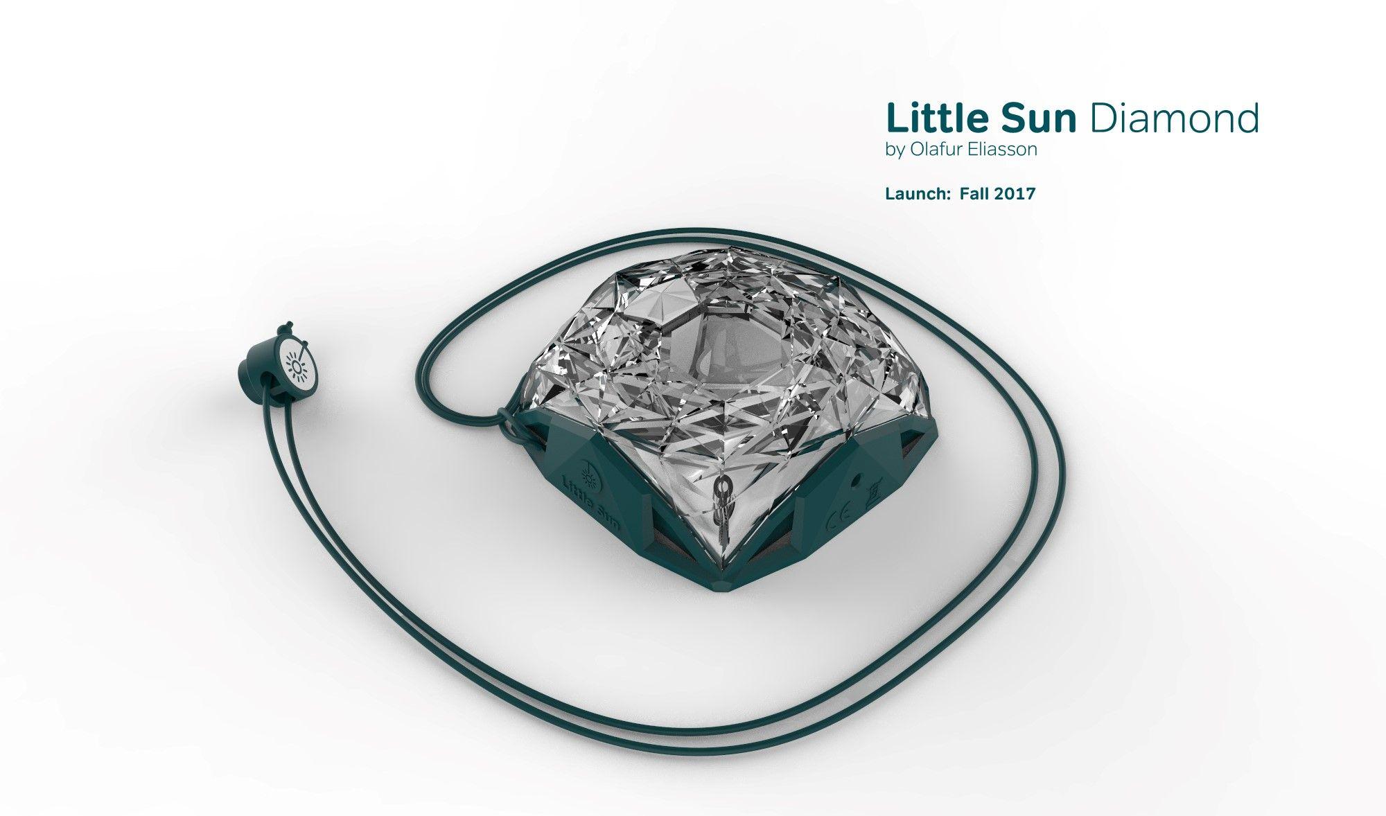 Sun Diamond Logo - Olafur Eliasson previews his new Little Sun Diamond at DI 2017 ...