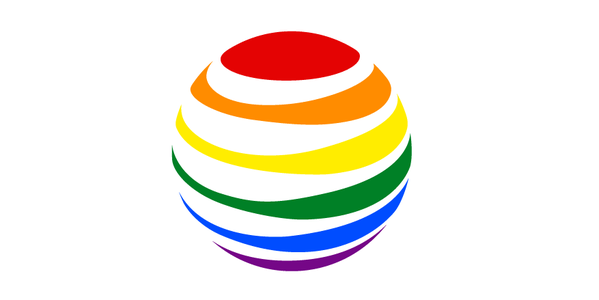 Rainbow Globe Logo Logodix