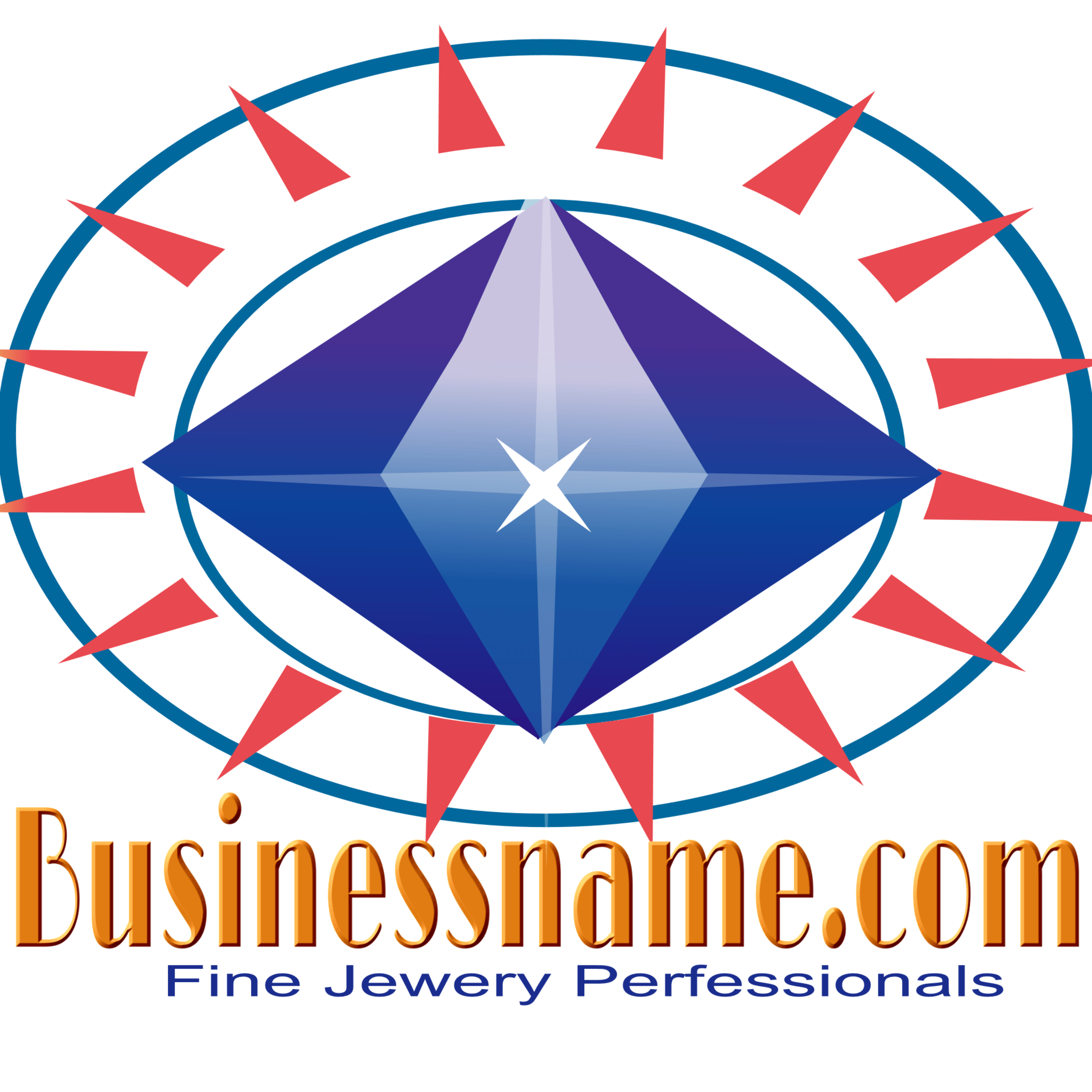 Sun Diamond Logo - A Diamond logo with sun rays like halo good for any jewelery ...