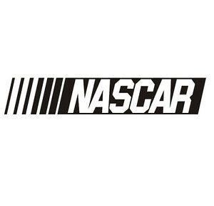 Black and White Ford Racing Logo - NASCAR racing logo decal Sticker FORD, CHEVY, NHRA, JOHNSON, JEFF ...