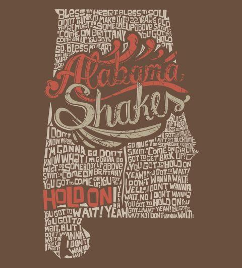 Alabama Shakes Logo - Reverbcity Shop T Shirts Alabama Shakes