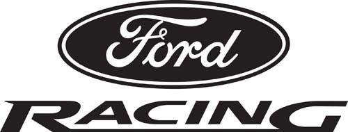 Black and White Ford Racing Logo - 88+ Car Racing Logo Stickers - Checkered Flag Vinyl Car Graphics, 1 ...