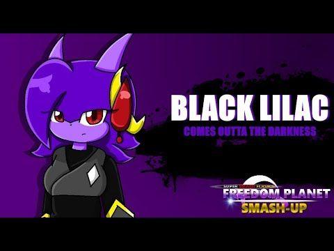 Lilac Freedom Planet Logo - SSF2 Freedom Planet Smash-Up: Black Lilac Comes outta the Darkness ...