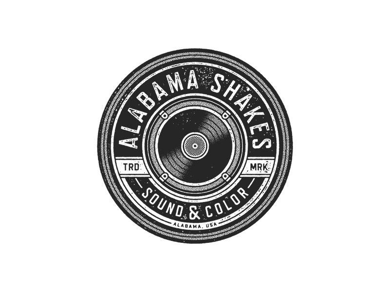 Alabama Shakes Logo - Alabama Shakes Vinyl Badge by Jason Frost | Dribbble | Dribbble