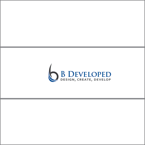 Square Bold G Logo - Bold, Modern, Real Estate Development Logo Design for B Developed