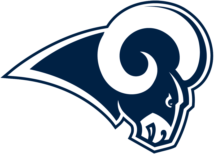 Blue Net Logo - Los Angeles Rams Primary Logo - National Football League (NFL ...