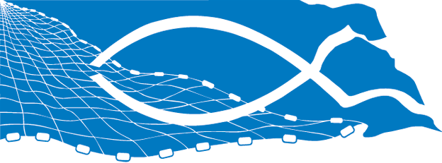 Blue Net Logo - Casting the Net logo - St John the Baptist