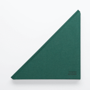 Dark Green Triangle Logo - Triangle Notebook