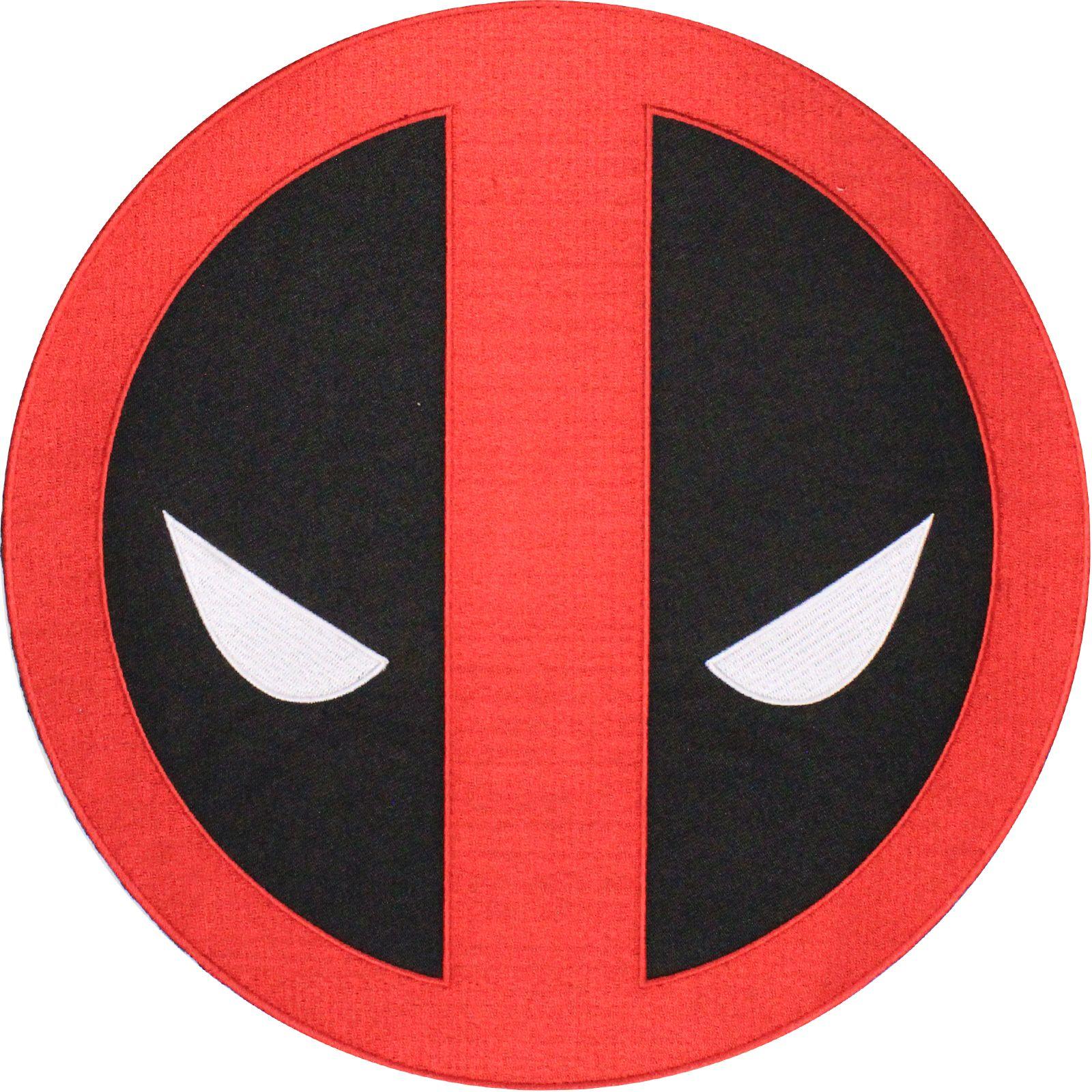Deadpool Logo - Marvel Universe X Men Comics Deadpool Logo Iron On Large Applique