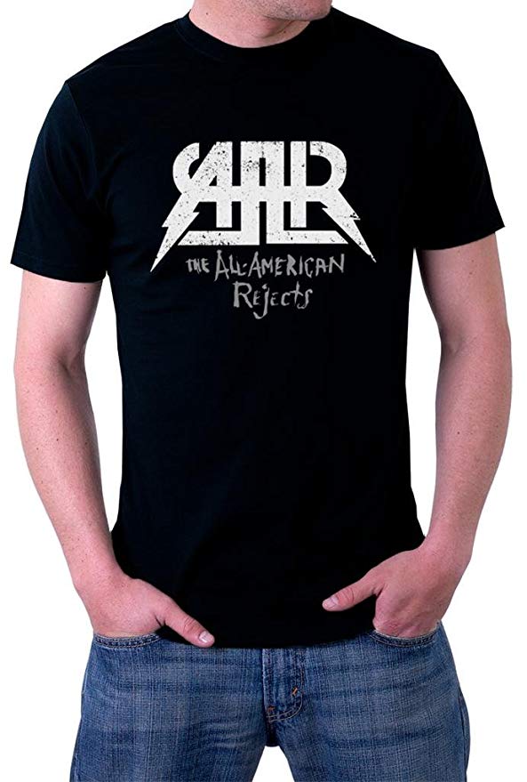 All American Rejects Logo - UD Gate The All American Rejects Music Band Logo Grunge Style Men's ...