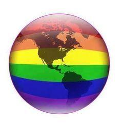 Rainbow Globe Logo - 700 best CᎧԼᎧᖇ * ᖇᗩíղᏰᎧᏇ2 images on Pinterest | Rainbows ...