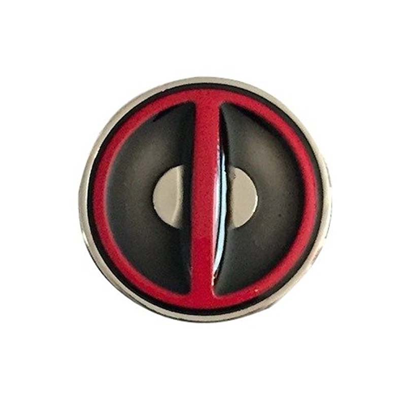 Deadpool Logo - Deadpool Logo Lapel Pin | SuperheroDen.com