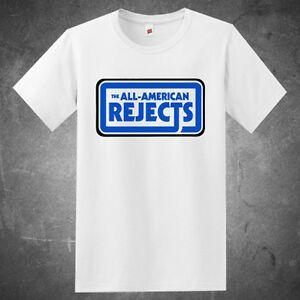 All American Rejects Logo - New The All American Rejects Logo Punk Rock Men's White T-Shirt Size ...