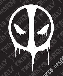 Deadpool Logo - Deadpool logo car truck vinyl decal sticker marvel dead pool comic ...
