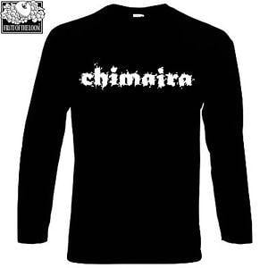 Chimaira Logo - Chimaira LOGO FRUIT OF THE LOOM BLACK T SHIR S XXL Long Sleeve ROCK