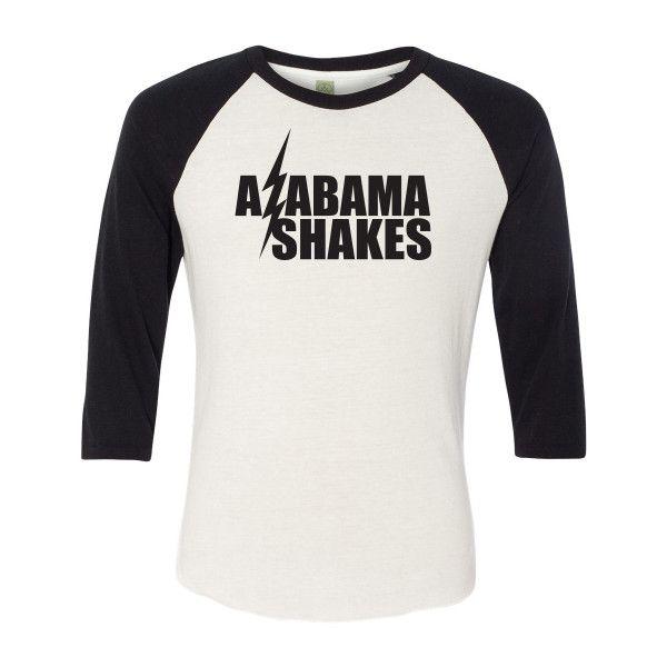 Alabama Shakes Logo - Alabama Shakes Lightning Logo Raglan. Shop the Alabama Shakes