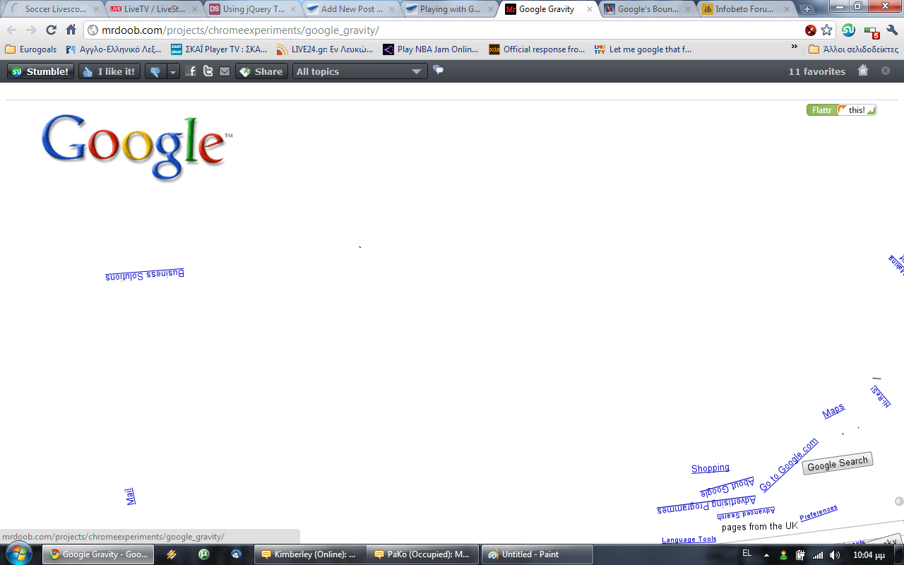 Mess with Google Logo - google mess. LinX 2 3 4