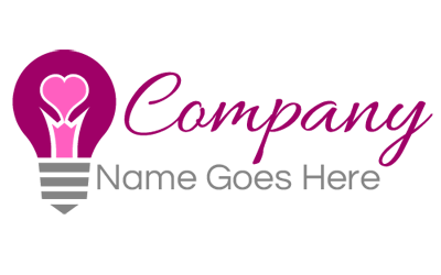 Pink Transparent Logo - Heart Logos - Free Logo Maker