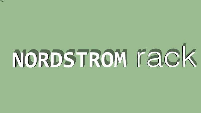 Nordstrom Logo - Nordstrom Rack Logo | 3D Warehouse