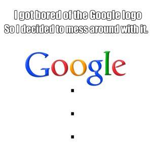 Mess with Google Logo - The Google Logo Should Be Like This
