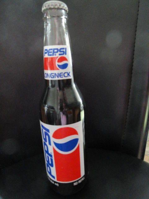 Vintage Pepsi Glass Logo - Vintage Pepsi Longneck 12 FL OZ Bottle Made With Recycled Glass No ...