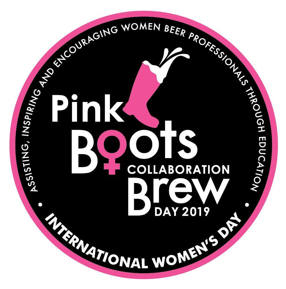 Pink Transparent Logo - Pink Boots Collaboration Brew Day - Pink Boots SocietyPink Boots Society