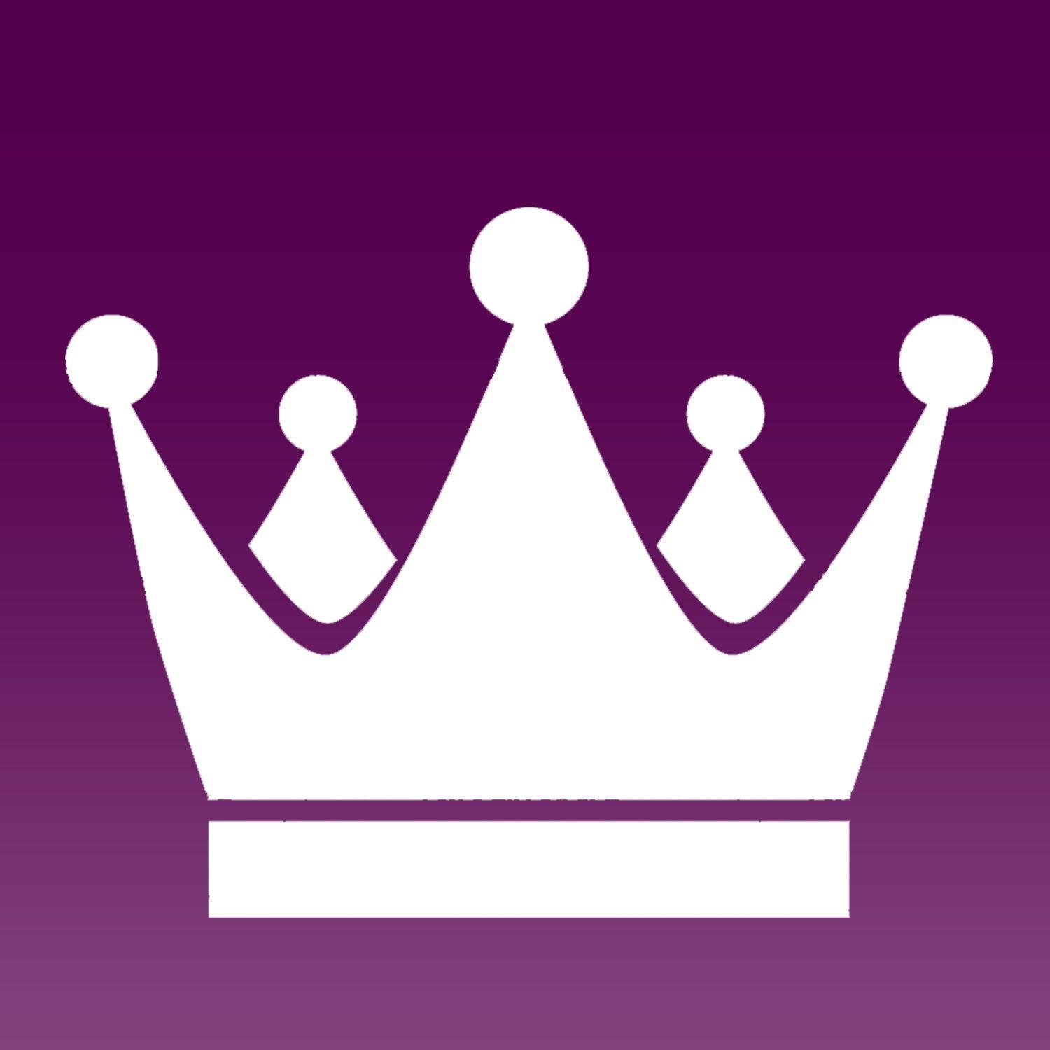 Purple and Gold Crown Logo - Purple crown Logos