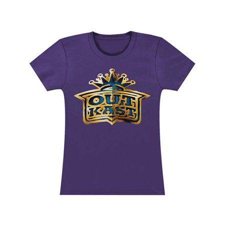 Purple and Gold Crown Logo - Outkast - Outkast Gold Crown Logo Girls Jr Purple - Walmart.com