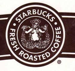 Starbucks Original Logo - The Starbucks Logo History | The Siren, Modest Siren, Current Logo