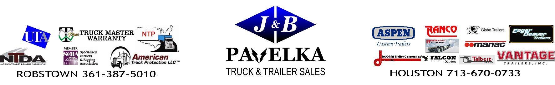 Globe Trailers Logo - J & B Pavelka Inc