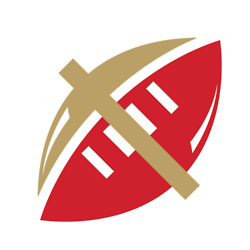 NFL 49ers Logo - Fake minimalist NFL Logos: San Francisco 49ers Pretty simple: Gold ...