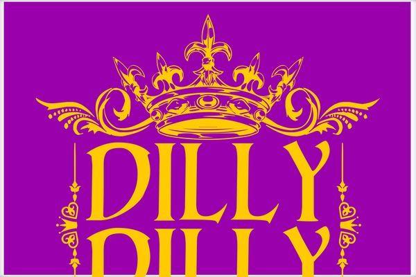 Purple and Gold Crown Logo - Dilly Dilly Gold Crown Logo Poster | TeeShirtPalace