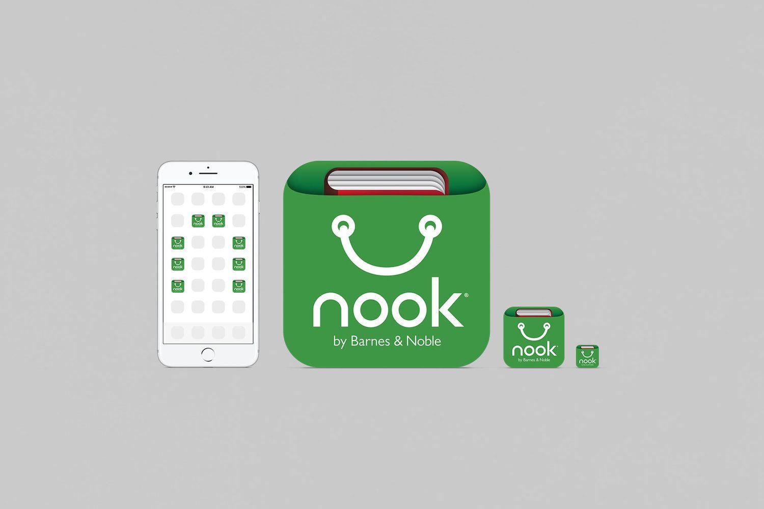 Barnes and Noble Nook Logo - NOOK