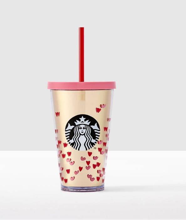 Tiny Starbucks Logo - Tiny Hearts Cold Cup ($15) | Starbucks Valentine's Day Collection ...