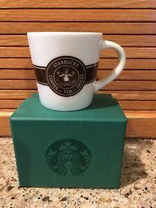 Tiny Starbucks Logo - Starbucks Coffee Company 3 oz Demi Espresso Mini Cup Mermaid Logo ...