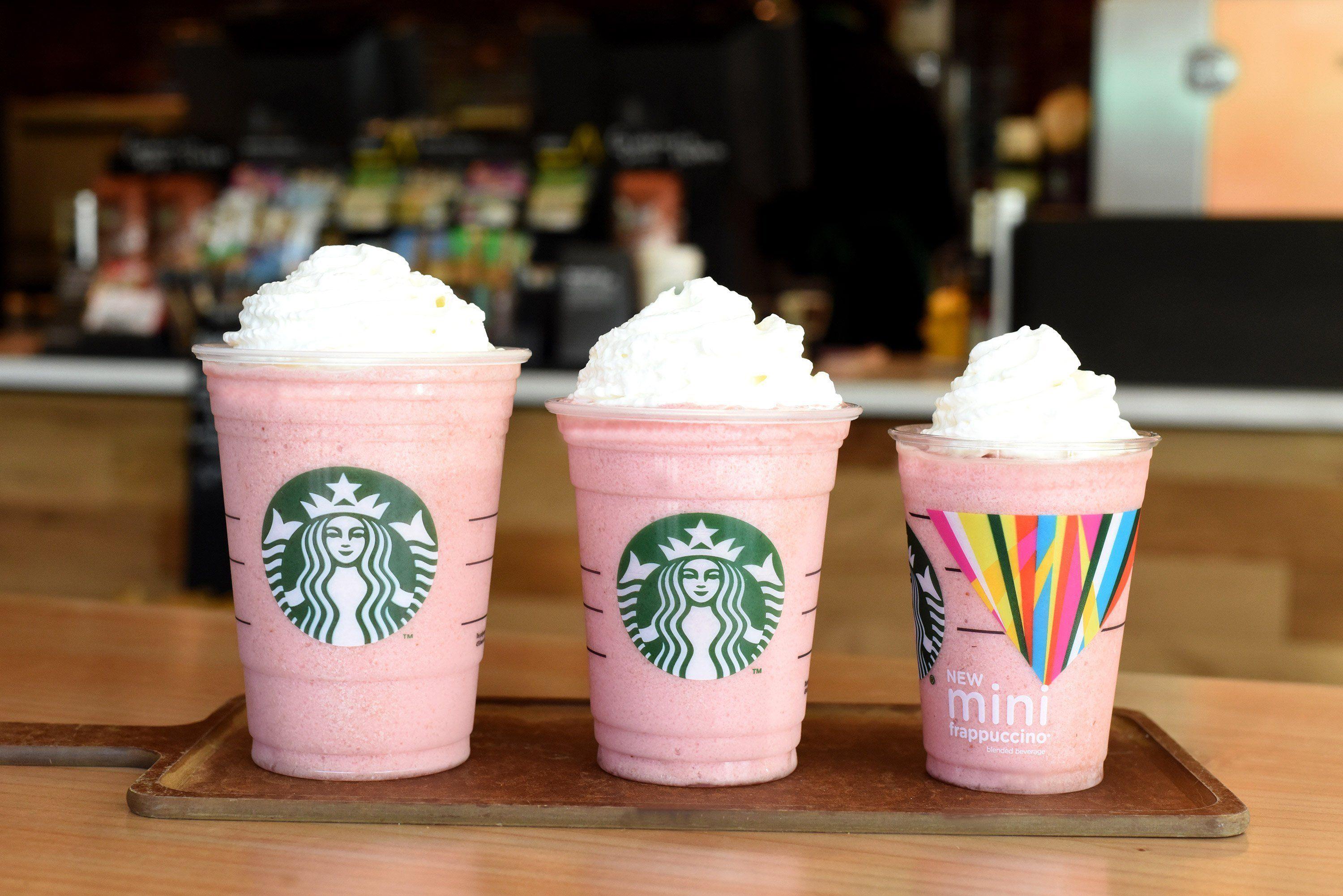 Tiny Starbucks Logo - Tiny Frappuccino? Starbucks is shrinking iconic drink | Q13 FOX News