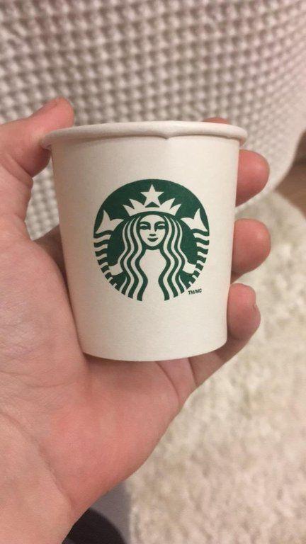 Tiny Starbucks Logo - A tiny Starbucks cup : mildlyinteresting