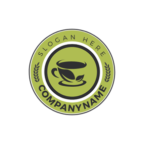 Black with Green Circle Logo - Free Health Logo Designs. DesignEvo Logo Maker