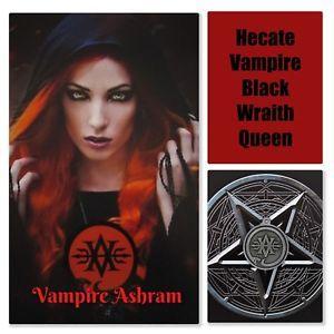 Vampire Queen Logo - Hecate Black Wraith Vampire Queen + Black Sanctum Binding *Occult
