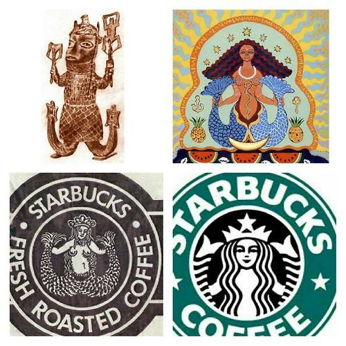 Real Starbucks Logo - starbucks original logo the real hidden meaning behind the starbucks ...