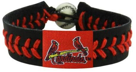 The Birds On Bat Logo - Amazon.com : St. Louis Cardinals Baseball Bracelet - Black Band, Red ...