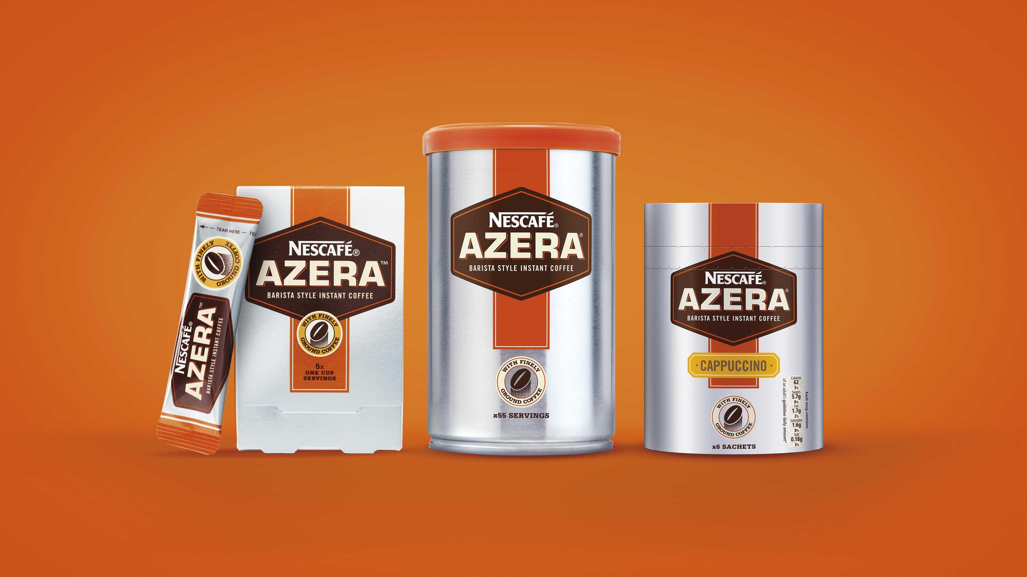 Instant Coffee Brand Logo - Global Branding Agency - Coley Porter Bell - Nescafé Brand Azera