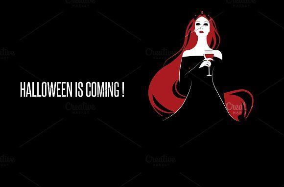 Vampire Queen Logo - Vampire Queen II Illustrations Creative Market