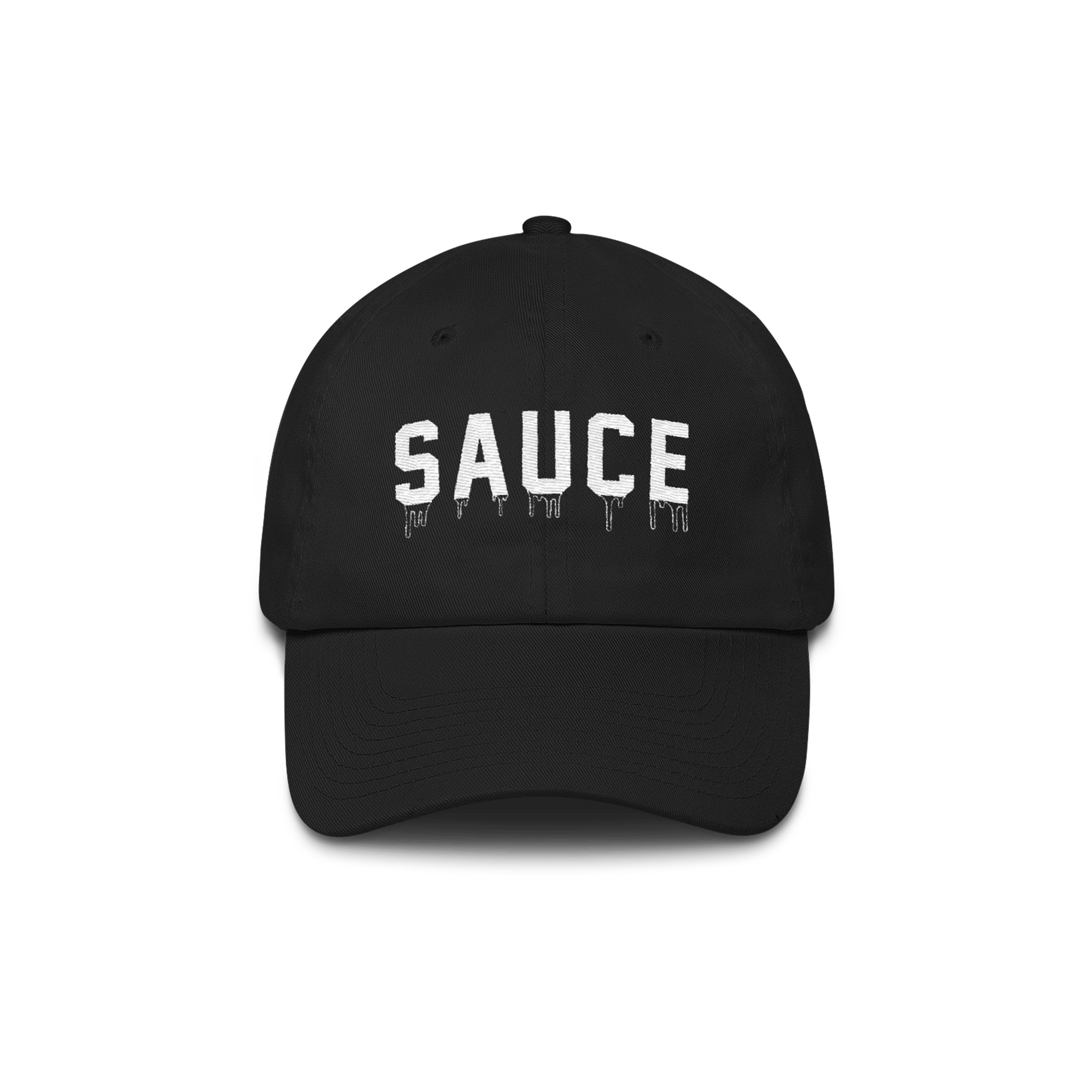 Sauce Drip Logo - Sauce Inverse Drip Hat (Black). Sauce Supply Co