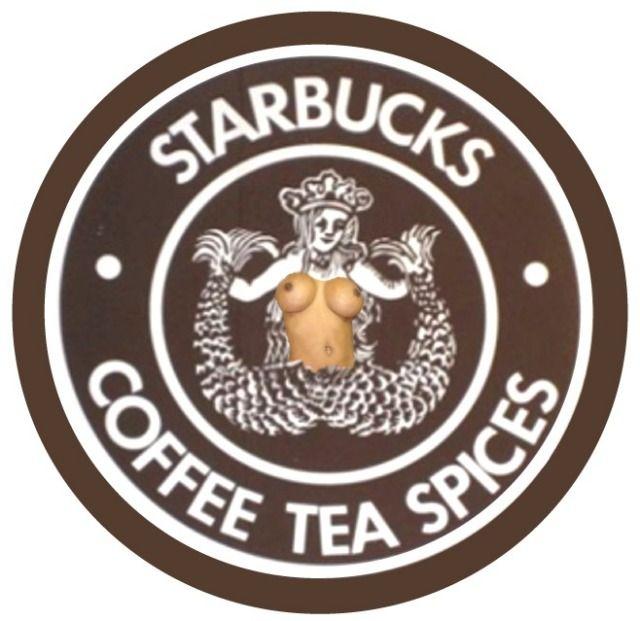 Starbucks First Logo - Original starbucks Logos