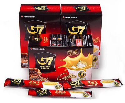 Instant Coffee Brand Logo - Trung Nguyen Online: G7 Gourmet Instant Coffee