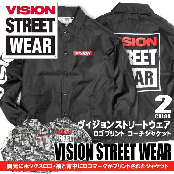 Jacket Brand Logo - renovatio: All two colors of coach jacket VISION STREET WEAR jacket ...
