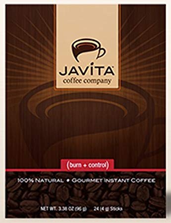 Instant Coffee Brand Logo - Amazon.com: Javita (burn + control) Gourmet Instant Coffee for ...