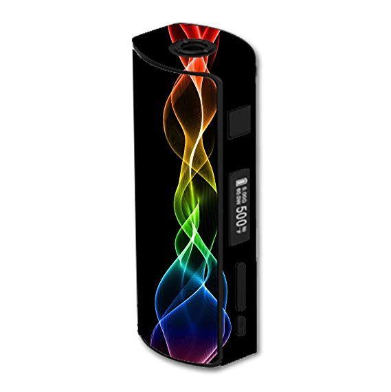 Fire Rainbow Colored Logo - Amazon.com: Eleaf iStick 60W TC Vape E-Cig Mod Box Vinyl DECAL ...