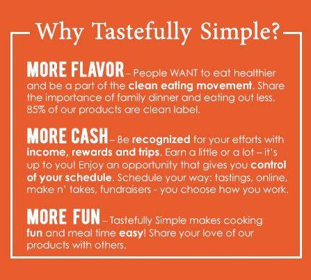 Tastefully Simple Logo - join us | Tastefully Simple